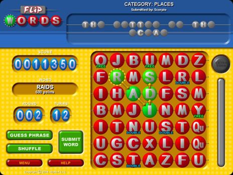 Flip Words Free game download