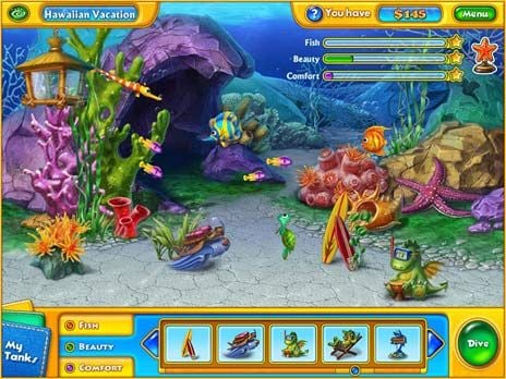 how do you visit friends aquariums on fishdom