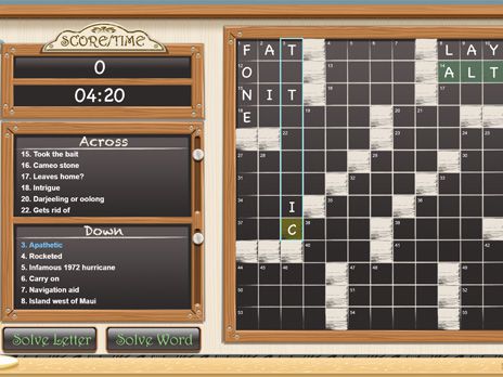 Download Daily Crossword for free at FreeRide Games!